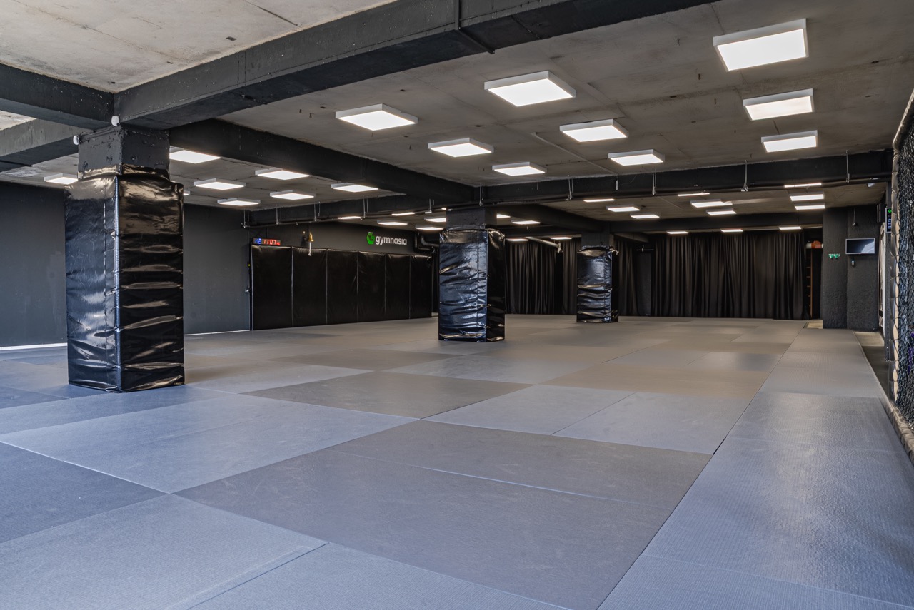 Large Tbilisi training mat prepared for BJJ and grappling sessions