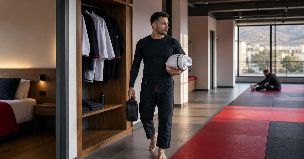 Brazilian Jiu-Jitsu training detail for BJJ Camp With Accommodation: How Full Board Works in Georgia