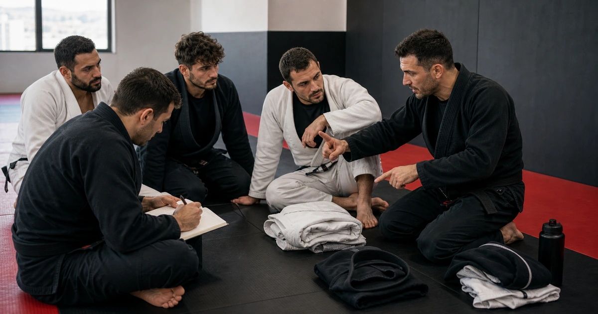 Brazilian Jiu-Jitsu training detail for Meet the Coaching Style Behind BJJ Camp Georgia