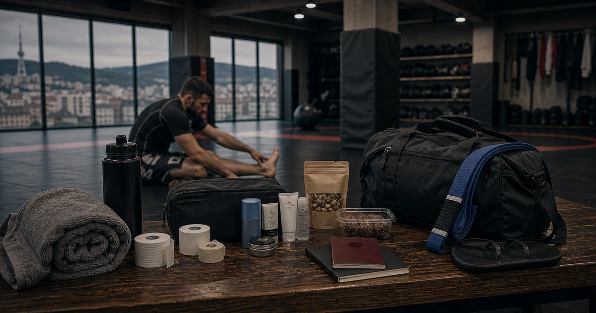 Brazilian Jiu-Jitsu training detail for What to Pack for a BJJ Camp in Georgia