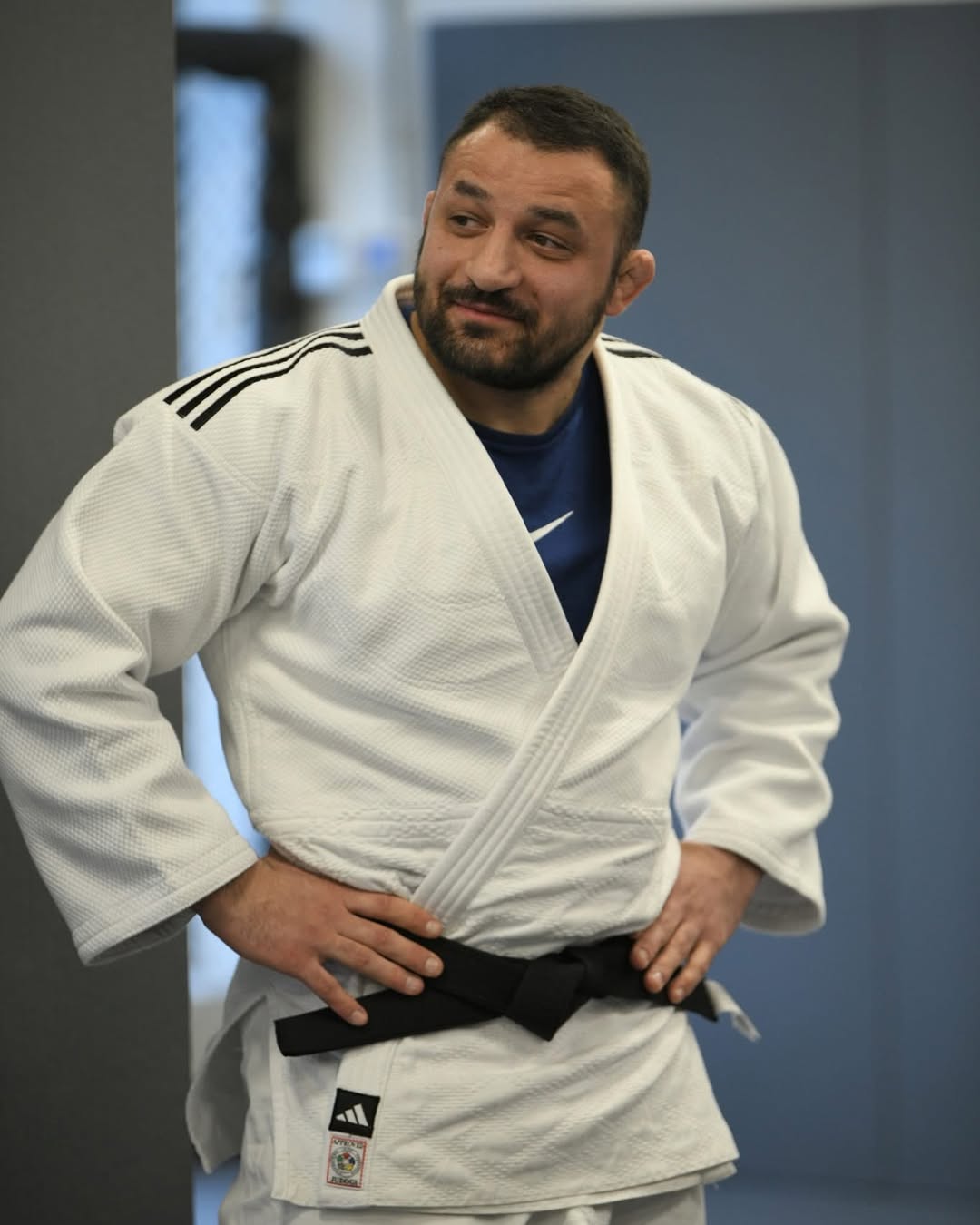 Tornike Jugeli coach portrait for judo and conditioning support